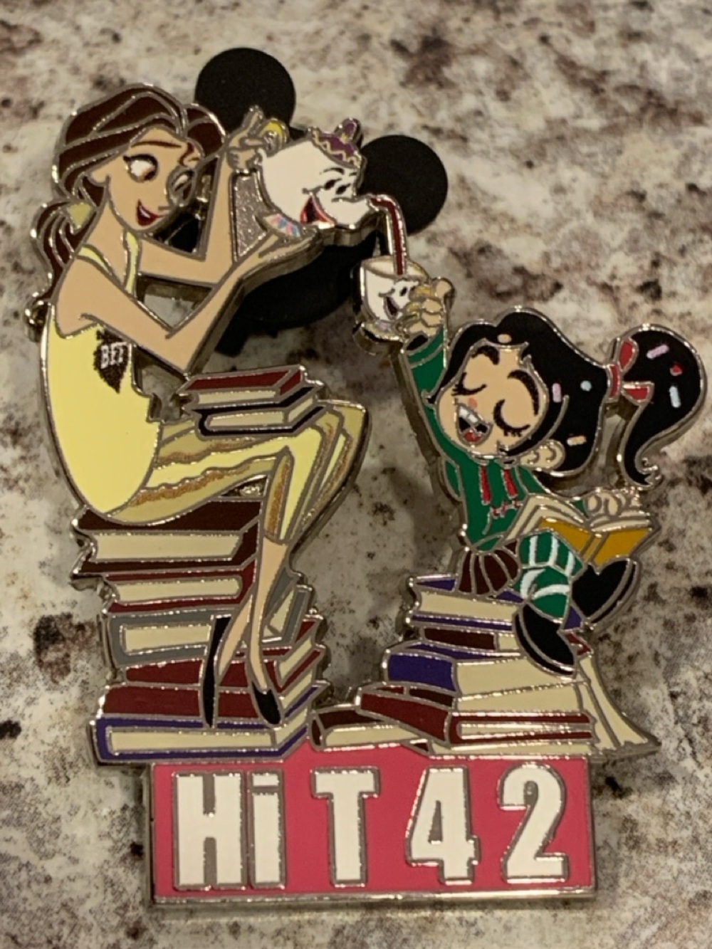 Disney AP Comfy Princess artist proof  Pin Wreck It Ralph 2  Vanellope and Belle